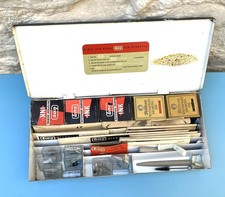Vintage UNO Pen Stencil Outfit – Complete Set with Inks, Pens, Nibs & Stencils