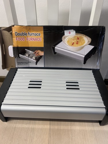 Food warmer double pot server - food,