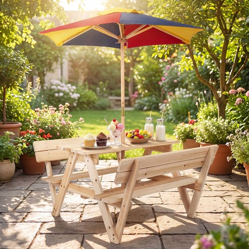 Built benches and - benches,