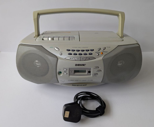 Sony cfd s36l boombox stereo - sony, cfd-s36l