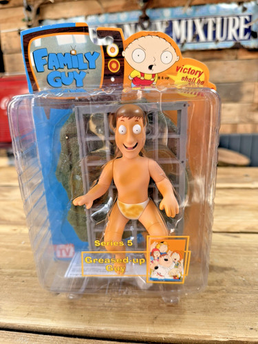 Mezco family guy greased up - -, greased-up