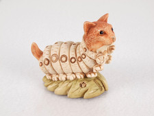 Harmony Kingdom BOOTS Cat-R-Pillar Figurine 2006 Signed Peter Calvesbert