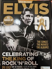 Vintage Rock Magazine Presents #37 Elvis Presley at 90 The King of Rock 'n' Roll