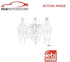 TRACK CONTROL ARM WISHBONE REAR RIGHT LEFT OUTER FEBI BILSTEIN 185910 P NEW