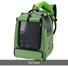 Lightweight Bird Parrot Travel Walking Carriers Cage Outdoor Mesh Pet Backpack