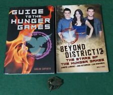 Guide To The Hunger Games Books X2 & Official Mockingjay Pin Badge Lionsgate