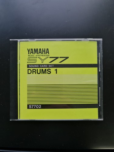Yamaha sy77 drums - 1, card