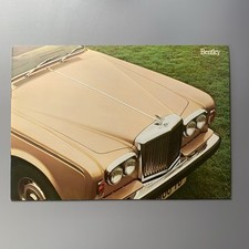 Bentley T2 Sales Brochure 1977 — 16 Pages, Original Vintage
