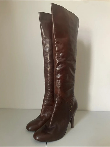 Nine west dark brown leather - west,