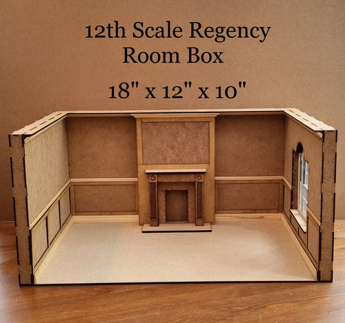 Doll house 12th scale - house, regency