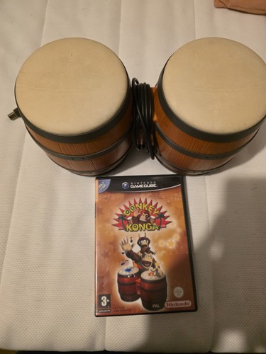 Donkey konga with bongo drums - konga,
