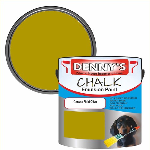 Chalk emulsion paint olive - emulsion,