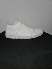 Air Jordan 1 Low "Triple White" UK 10.5