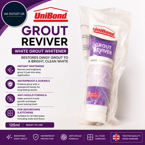 Unibond white tile grout - tile,
