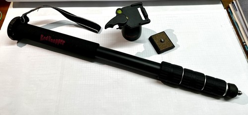 Red snapper monopod quick - red, c/w