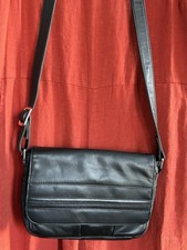 Hotter Black Leather Cross