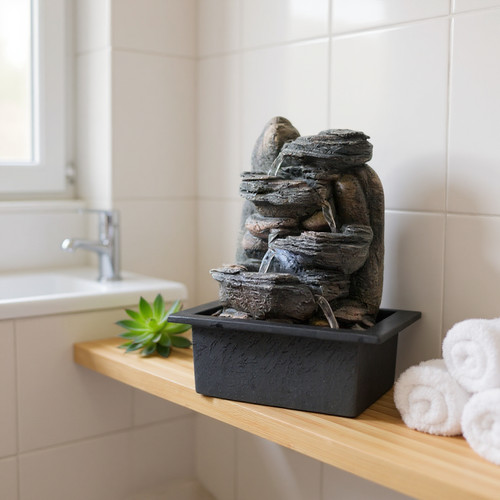 Water fountain feature - water,