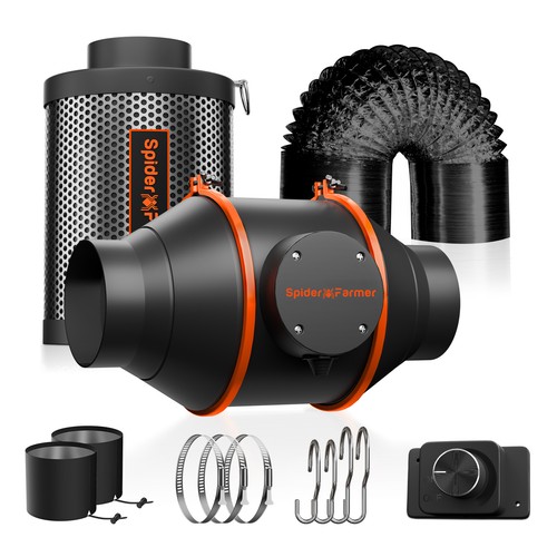 Spider farmer inline fan - farmer,