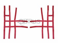 QBRUS Red Pro Peg Nerf Bar Webbing to fit Yamaha YFM660R Quad Bike Parts