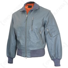 German grey leather pilot - german,