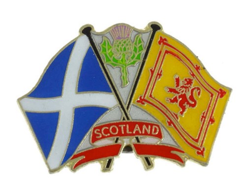 Lion rampant with scottish - rampant,