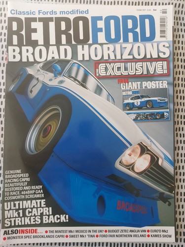 Retro ford magazine classic - ford,