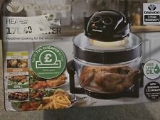 Daewoo Deluxe Halogen Air Fryer 17L - Black (SEE description)