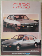 Ford Range Brochure 1984 - XR2  XR3i  XR4i  Cabriolet  Capri Injection