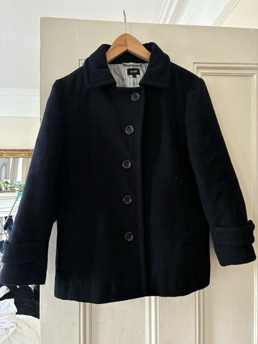 Hobbs navy collared wool - navy,