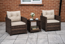 Rattan Bistro Set Outdoor