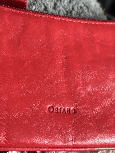 Oriano women red - red, leather