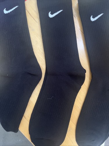 Nike mens black socks pairs - black,