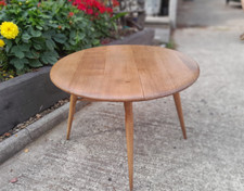 Ercol Coffee Table Model 308 Elm Table  Drop Leaf  Mid Century Free Delivery ?