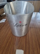 champagne lanson Ice Bucket champagne great for mancave/table display used