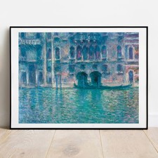 Art print Monet Palazzo da Mula Venice giclee poster gallery wall art painting
