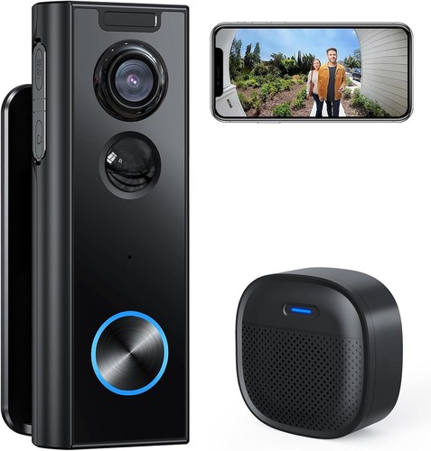 Wireless video doorbell - 2k,