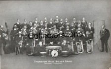 Hull Thornton Hall Silver Band Printed Postcard Unposted