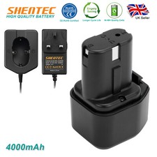 7.2V 4.0Ah Ni-MH Battery/Charger For Hitachi Nail Gun NR90GC 325292 DS7DV EB7