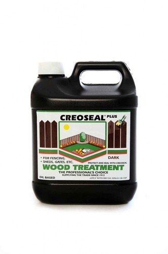Dark brown creoseal creosote - dark, (creosote