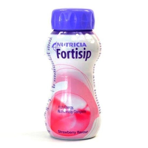 Fortisip strawberry 200ml x10 - fortisip,