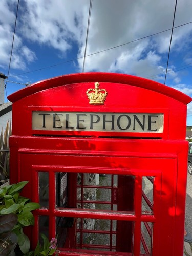 Vintage phonebox telephone - k6,