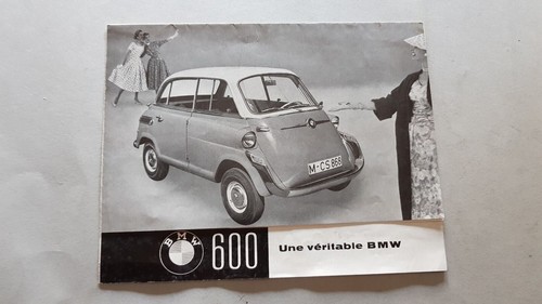 Bmw isetta 600 leaflet - isetta,