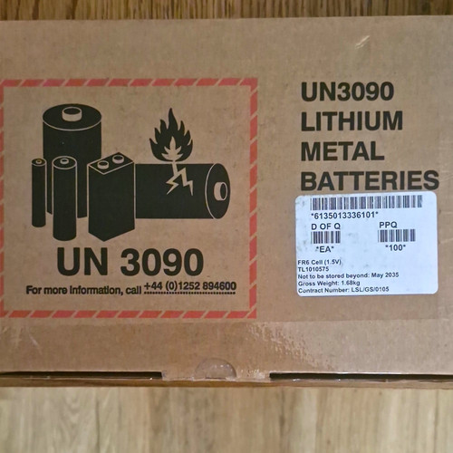 Un3090 lithium metal - un3090, aa