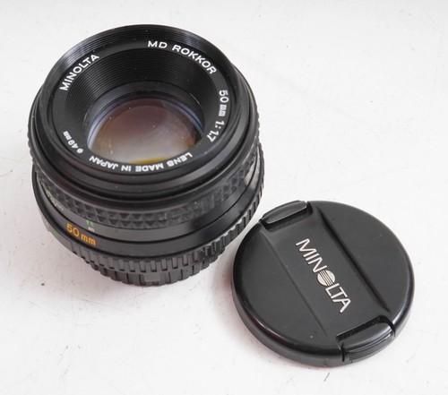 Minolta 50mm 7 manual - md,
