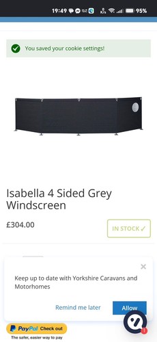 Isabella mega windscreen - isabella,