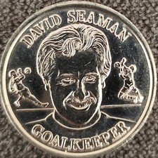 Medal - Sainsbury's Official England Squad 1998 David Seaman ?? UK 