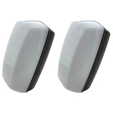 2 x Eterna KRECBOPL Polycarbonate LED Bulkhead Light Fittings IP65 - 10W