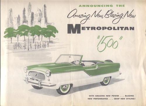 Austin nash metropolitan 1500 - nash,
