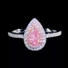 1.80Ct Pear Cut Pink Sapphire