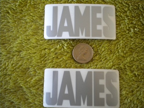 James motorbike silver - james,